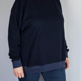 Schnittmuster Mika – Oversize Hoodie & Sweater mit Kapuze oder Bündchen Gr. 34-50/ Bu 80-116 - Sewando