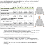 Schnittmuster Mika – Oversize Hoodie & Sweater mit Kapuze oder Bündchen Gr. 34-50/ Bu 80-116 - Sewando