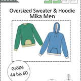 Mika Men - Hoodie & Sweater für Männer - Gr. 44-60 + Videoanleitung