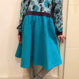 Milana - Jerseykleid mit Puffärmeln
