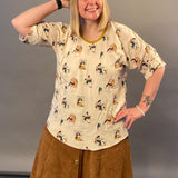 Schnittmuster Blusenshirt Blomst Gr. 32-50