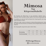 Bikini Set - Mimosa - Schnittmuster - Gr. XS-XL : - Sewando