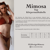 Bikini Set - Mimosa - Schnittmuster - Gr. XS-XL : - Sewando