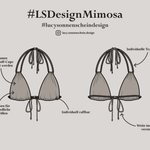 Bikini Set - Mimosa - Schnittmuster - Gr. XS-XL : - Sewando