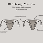Bikini Set - Mimosa - Schnittmuster - Gr. XS-XL : - Sewando