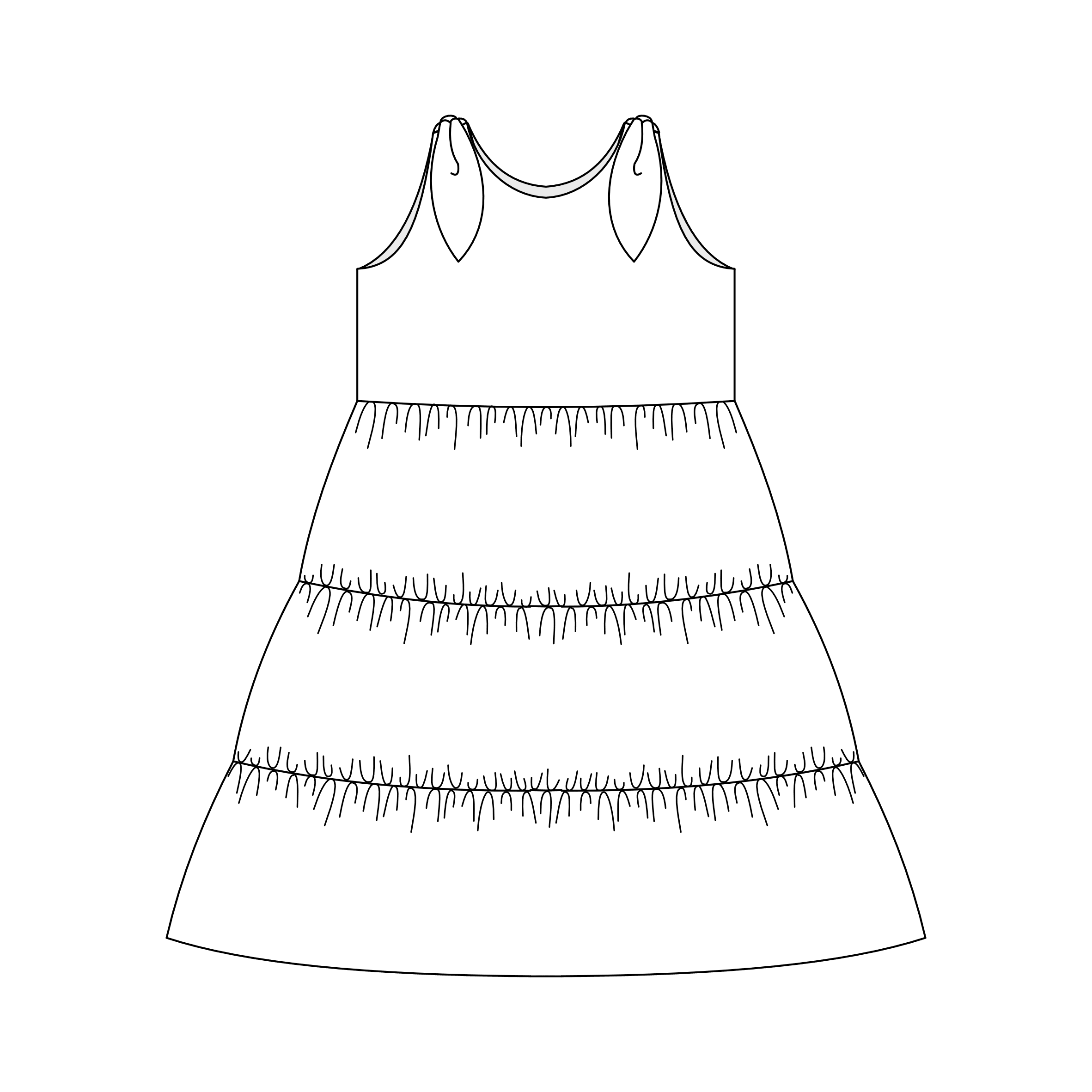 Schnittmuster Kleid Minerva Gr. 86-134 : - Sewando