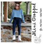 Schnittmuster Mini Cropped Pullover Gr. 98/104 - 158/164 - Sewando