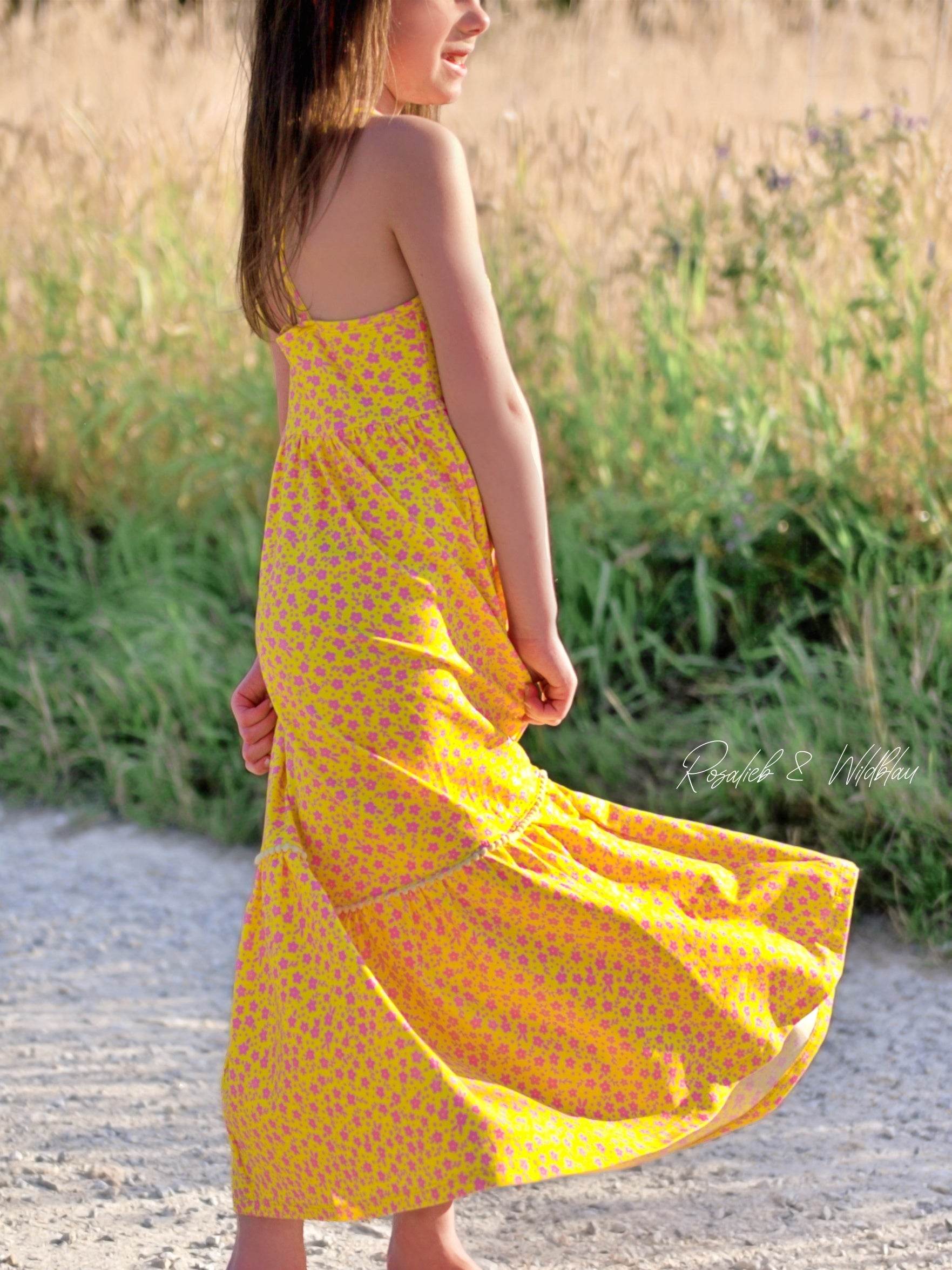 Schnittmuster Bijou Gr. 80 bis 158 Top/Tunika/Kleid - Sewando