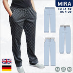 Mira – Bequeme Jerseyhose in 2 Längen mit oder ohne Taschen Gr. 34-50 - Sewando