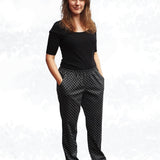 Schnittmuster Mira – Bequeme Jerseyhose in 2 Längen mit oder ohne Taschen Gr. 34-50 - Sewando