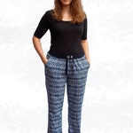 Schnittmuster Mira – Bequeme Jerseyhose in 2 Längen mit oder ohne Taschen Gr. 34-50 - Sewando