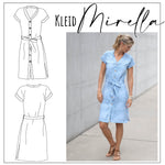 Schnittmuster Kleid Mirella Gr. 32 - 52 - Sewando
