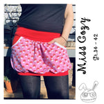 Schnittmuster Miss Cozy Damenrock Gr. 34 - 42 - Sewando