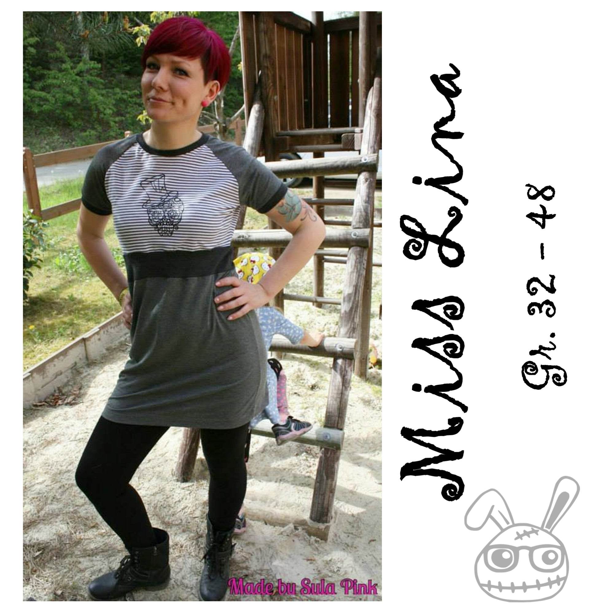 Schnittmuster Miss Lina Shirt, Longshirt Damen Gr. 32-48 - Sewando