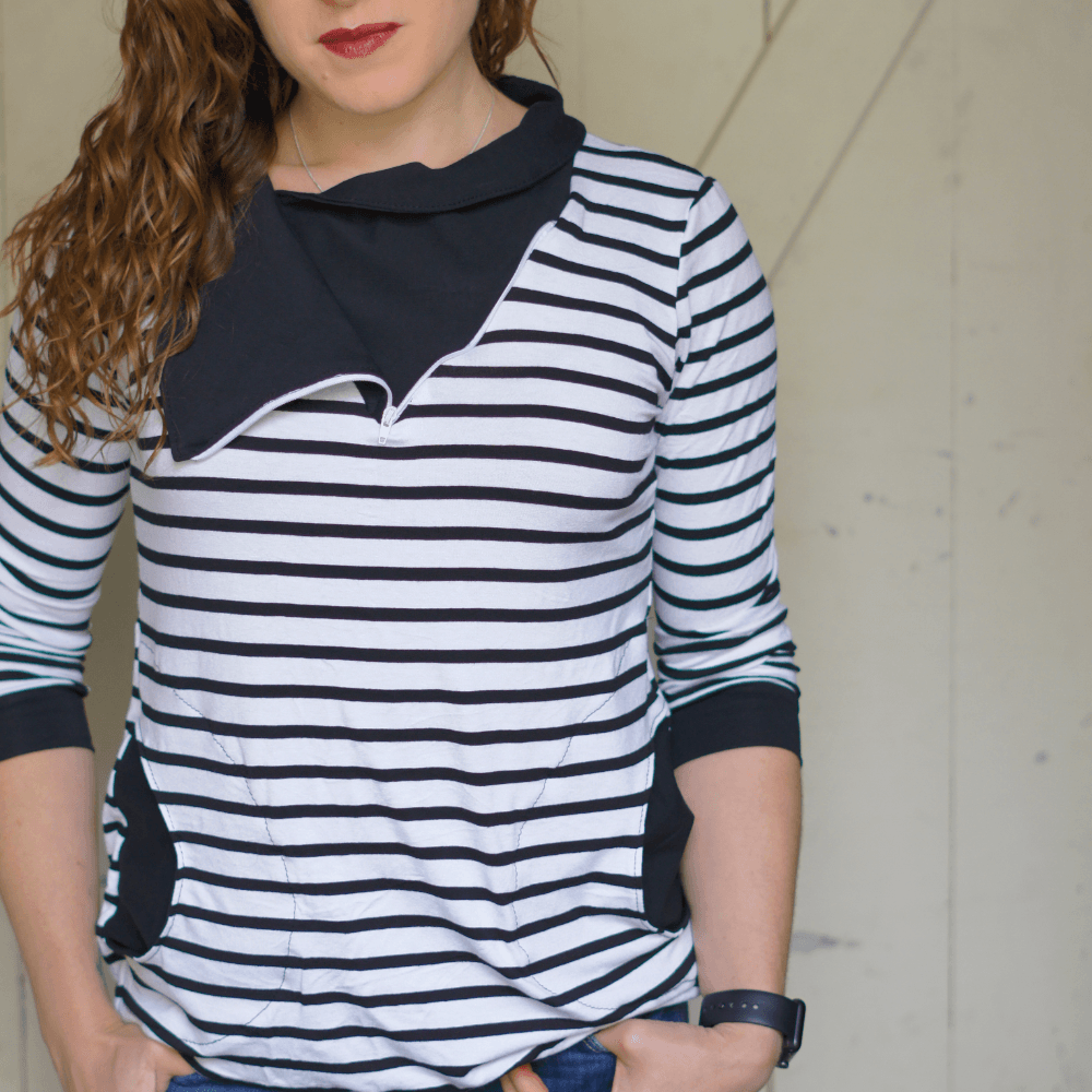 Schnittmuster Pullover MissCozy 32-50 - Sewando