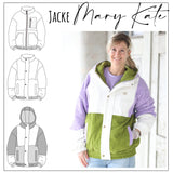 Schnittmuster Jacke Mary-Kate Gr. 32 - 52 - Sewando