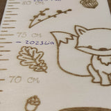 Laserdatei Waldtiere Messlatte - Sewando