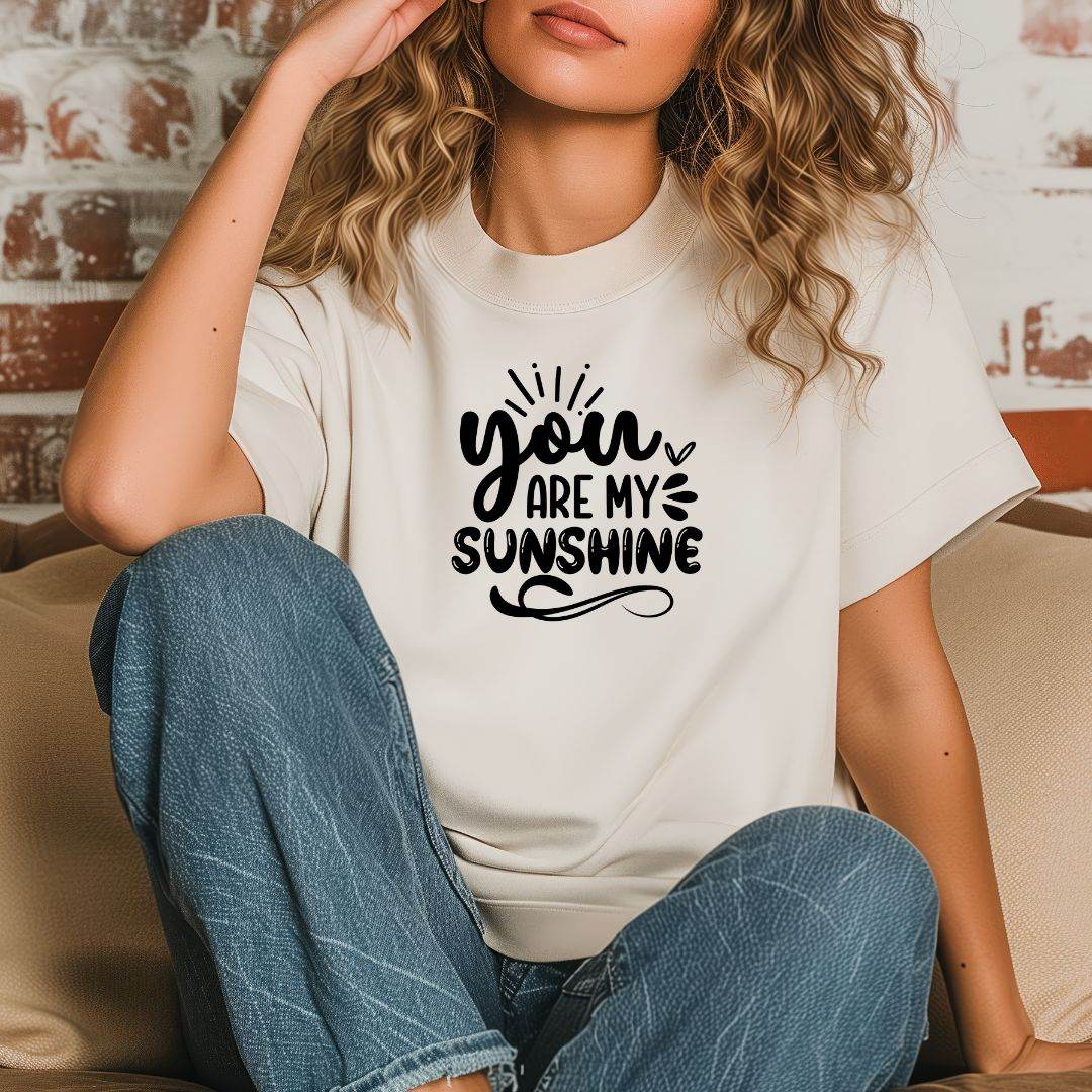 Plotterdatei „You Are My Sunshine“ – Handlettering PNG SVG EPS - Sewando