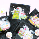 Druckmotiv Monster "Ho ho ho!" Sublimation, Bügelbild