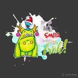 Druckmotiv Monster "Ho ho ho!" Sublimation, Bügelbild