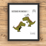 Plotterdatei Mr Dinosaur - Sewando