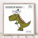 Plotterdatei Mr Dinosaur - Sewando