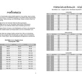 Schnittmuster PDF Ebook Kleid ARNARA Gr. 34-54
