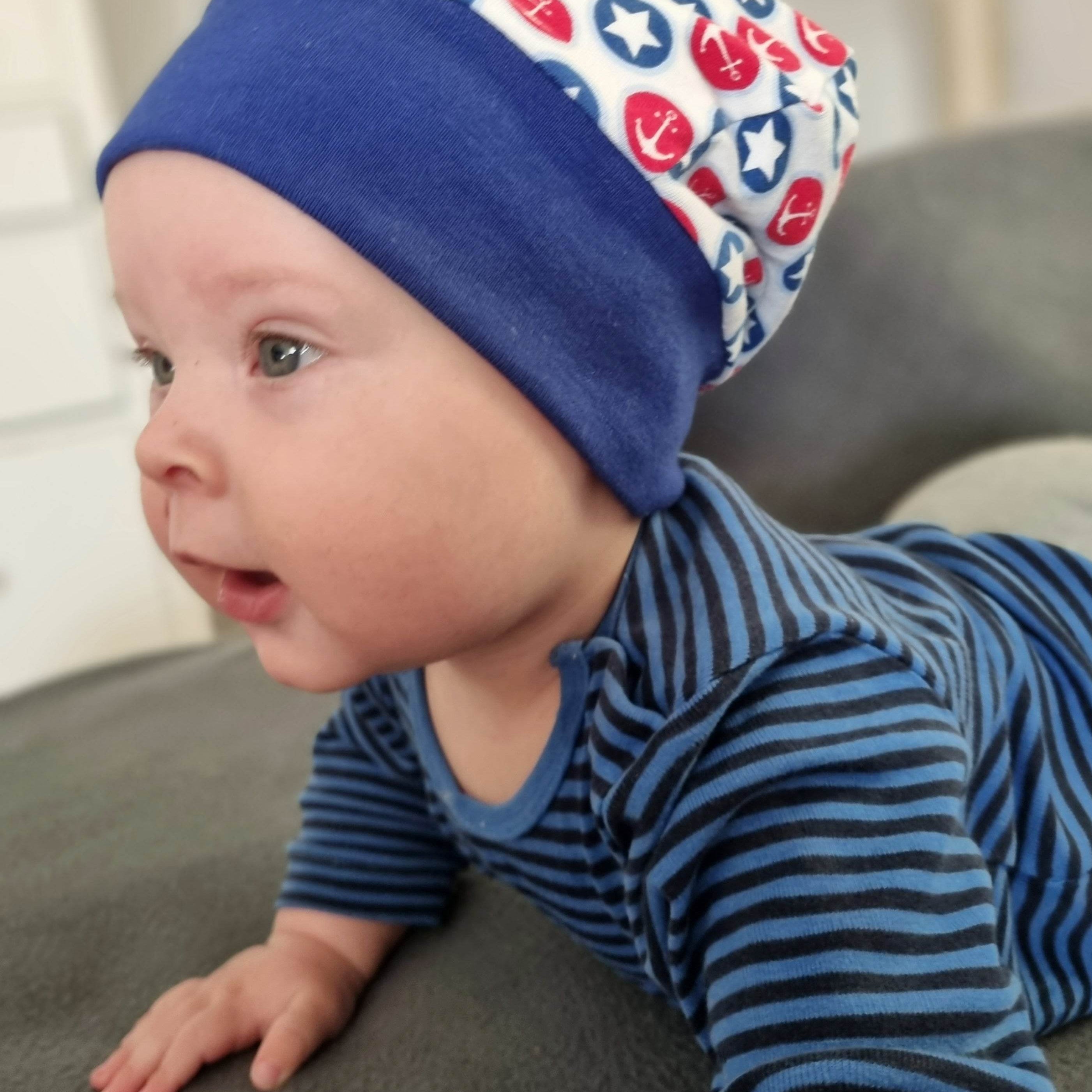 Schnittmuster Mütze Beanie für Erwachsene und Kinder unisex Mando - Sewando