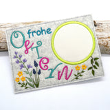 Stickdatei Mugrug ITH Ostern ab 10x10cm Stickrahmen - Sewando