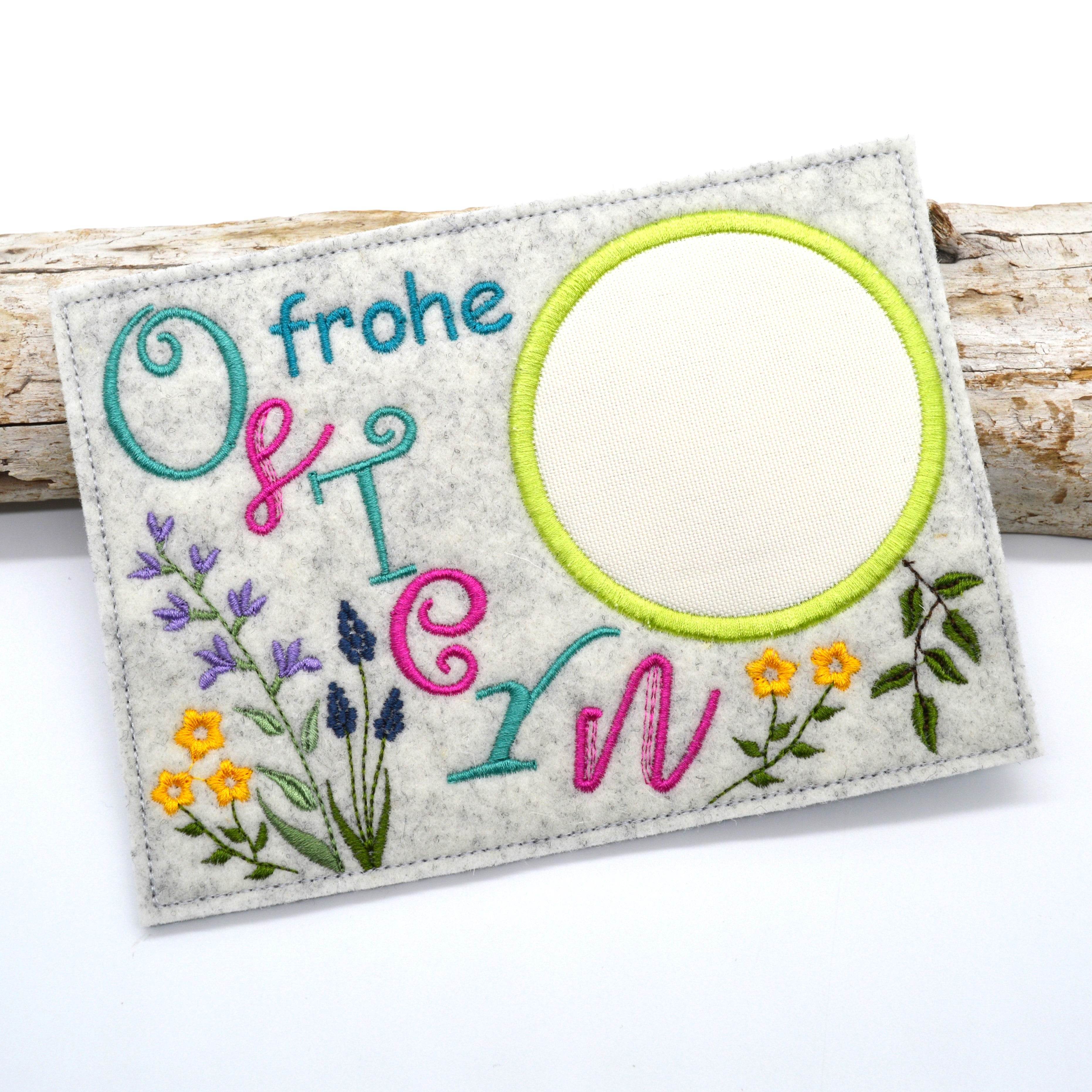 Stickdatei Mugrug ITH Ostern ab 10x10cm Stickrahmen - Sewando