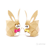 Plotterdatei - Geschenkverpackung „Hoppelhase“ inkl. Anleitung - Sewando