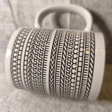 *Muster Ich hasse Menschen* Druck-und Plotterdatei