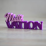 3D Druck Datei Schriftzug Mutti Vation - Sewando