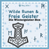 Mysterybox Plotter- und Laserdatei Wilde Runen & Freie Geister - 3 Dateien enthalten