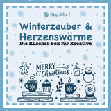Mysterybox Plotter- und Laserdatei Winterzauber & Herzenswärme  - 4 Dateien enthalten