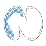 Stickdatei - BUBBLE Alphabet A-Z - Sewando