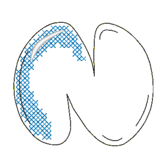 Stickdatei - BUBBLE Alphabet A-Z - Sewando