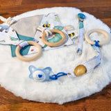 Schnittmuster Geschenkideen Set Baby PDF | Beißring, Knistertuch und Schnullerband | DIY zur Geburt