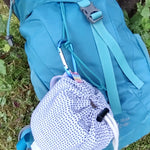 Nähanleitung Beutel für Klopapier Camping Kosmetiktücher, Strickwolle und Krimskrams - Sewando