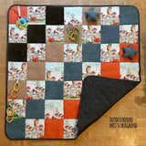 Nähanleitung Patchworkdecke & Spieldecke | Krabbeldecke nähen | PDF