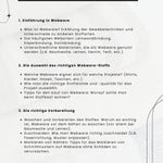 PDF- NÄHGUIDE 3 für Webware + Bonus : - Sewando