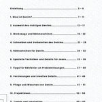 PDF- NÄHGUIDE 5 für Denim und Jeansstoffe + Bonus : - Sewando