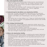 PDF- NÄHGUIDE 1 für elastische Stoffe + Bonus : - Sewando