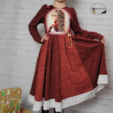 Schnittmuster Drehkleid Zimtstern Größe 74-164