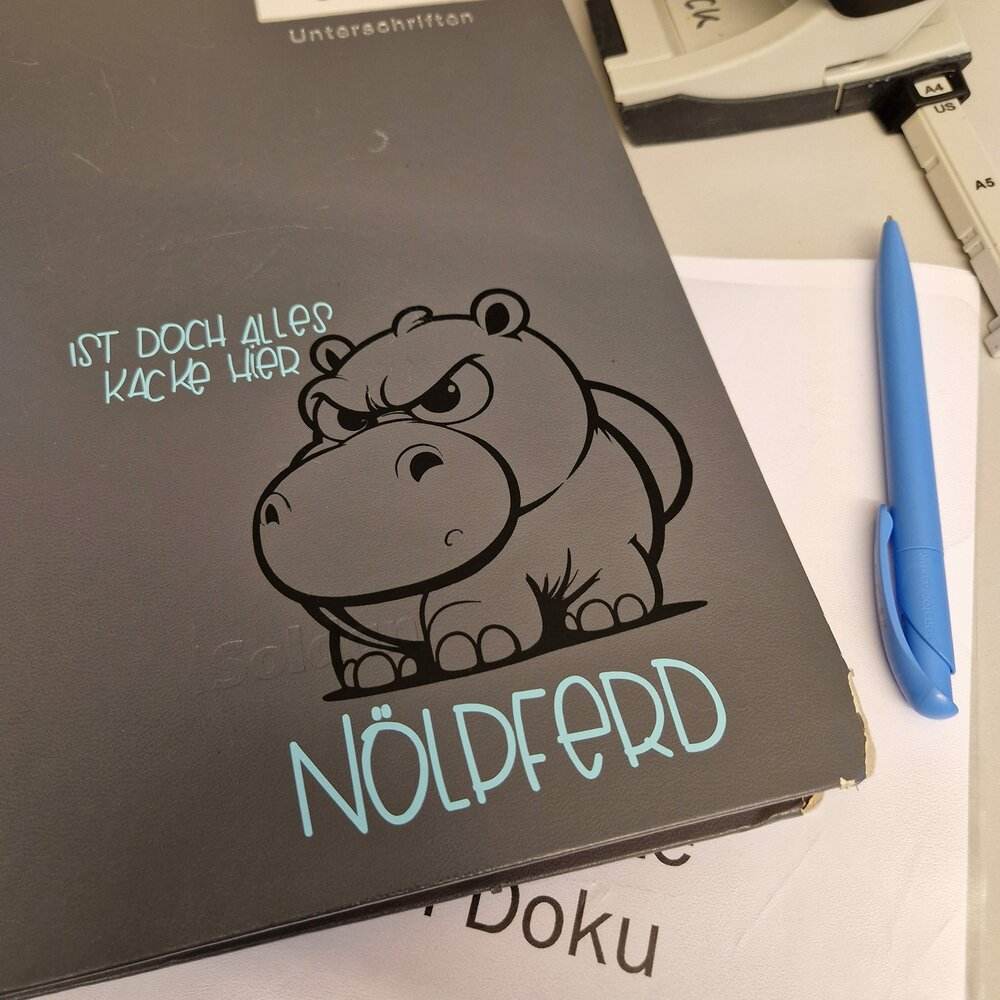 *Nölpferd* Plotterdatei - Sewando