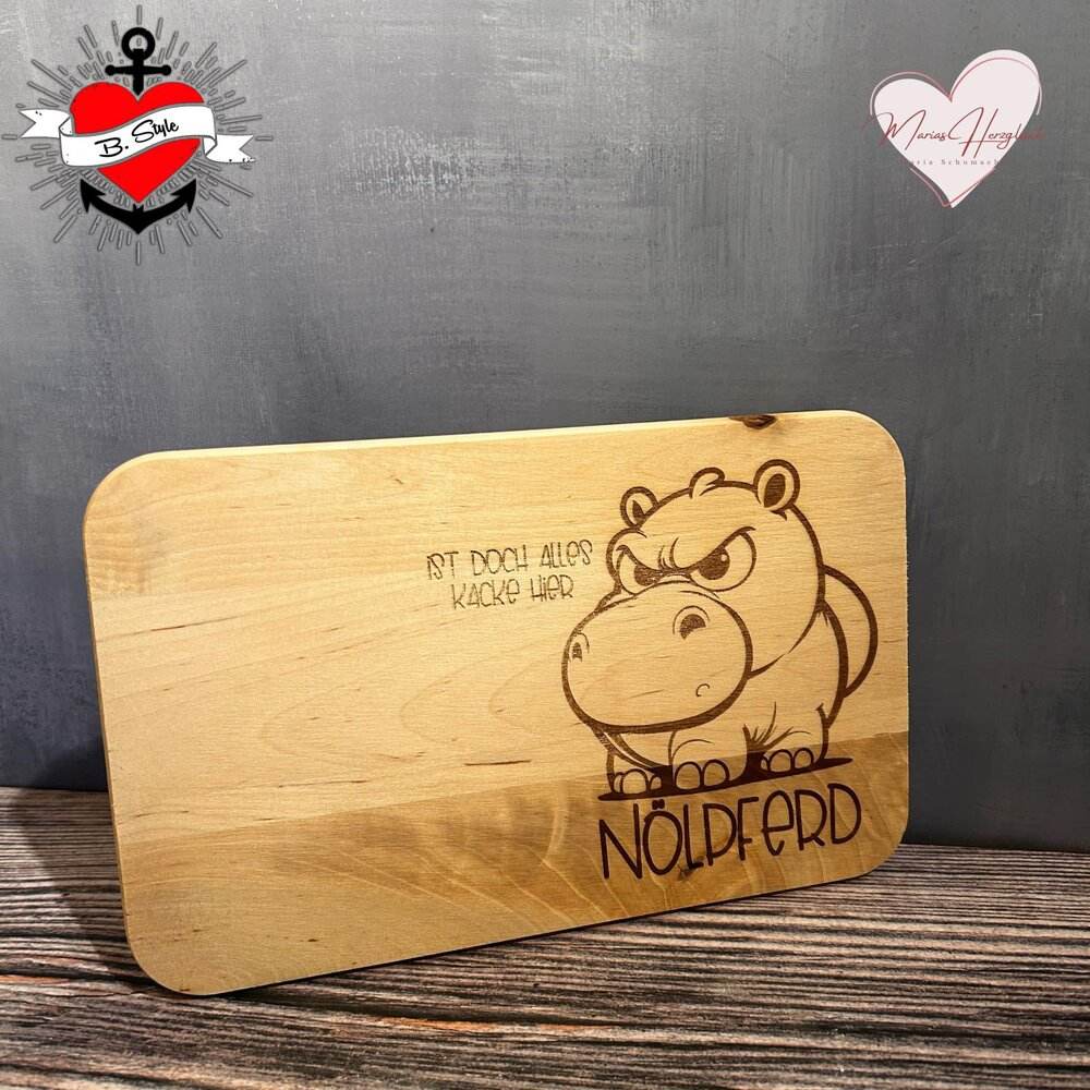 *Nölpferd* Plotterdatei - Sewando