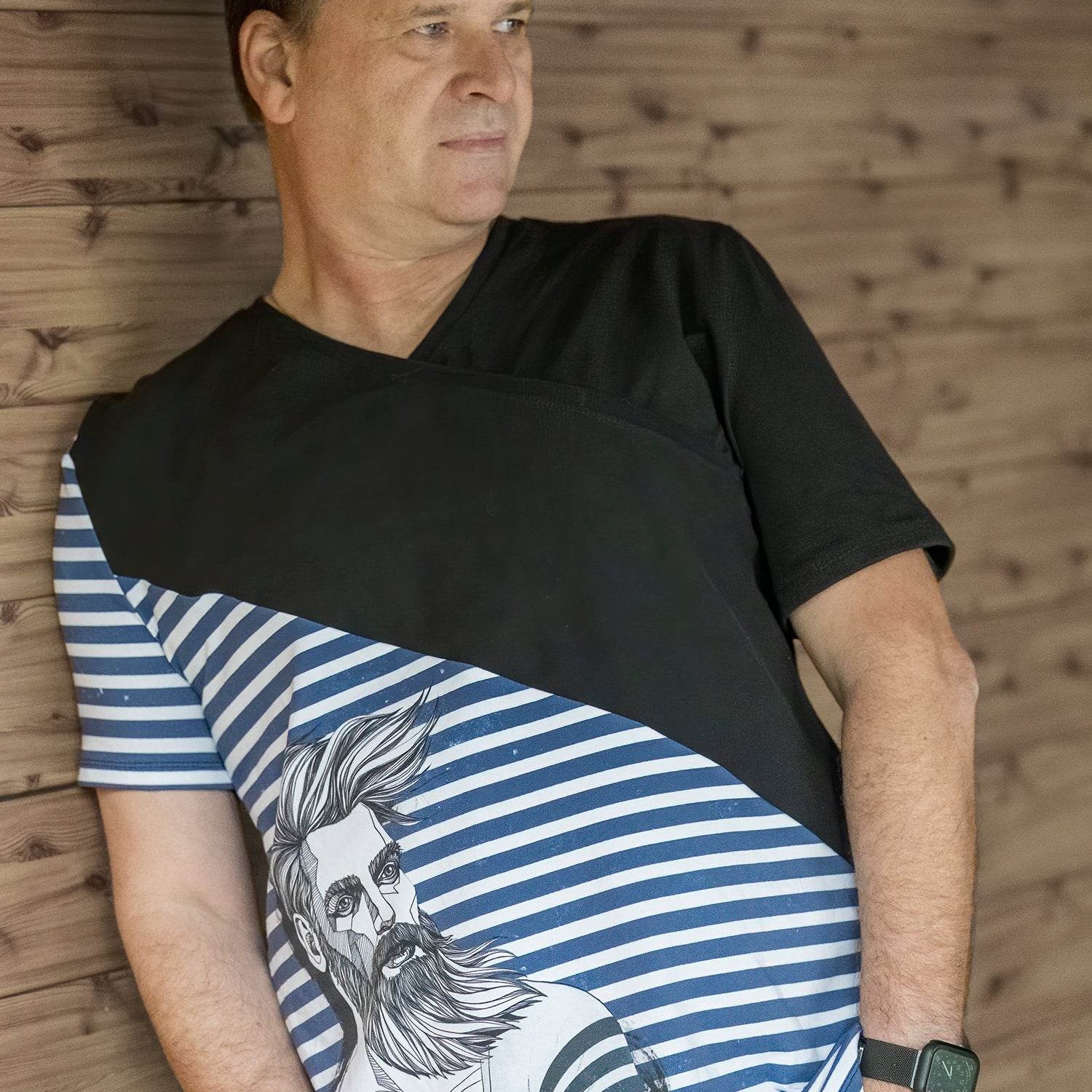 Schnittmuster Shirt für Herren Fran Gr. 42-68 - Sewando