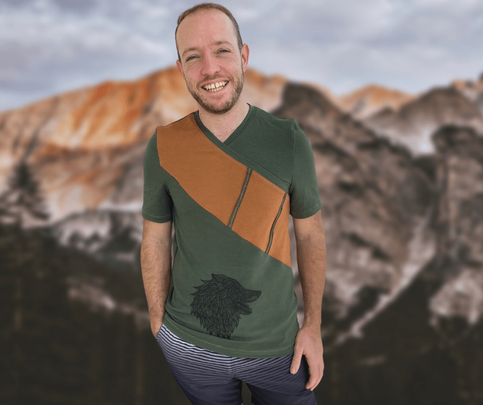 Schnittmuster Shirt für Herren Fran Gr. 42-68 - Sewando