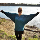 Bigshirt Schnittmuster+Nähanleitung Gr. S-XXL mit Kapuzen Add-On : - Sewando