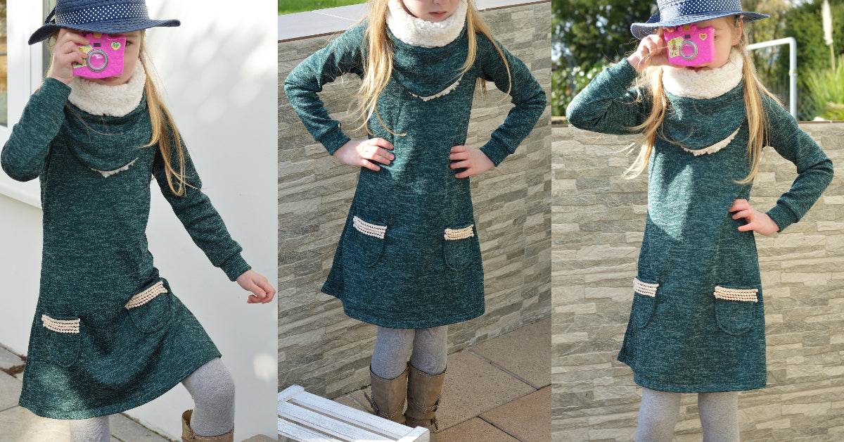 STELLA: STRICKKLEID FÜR MÄDCHEN - EBOOK 74-158 - Sewando